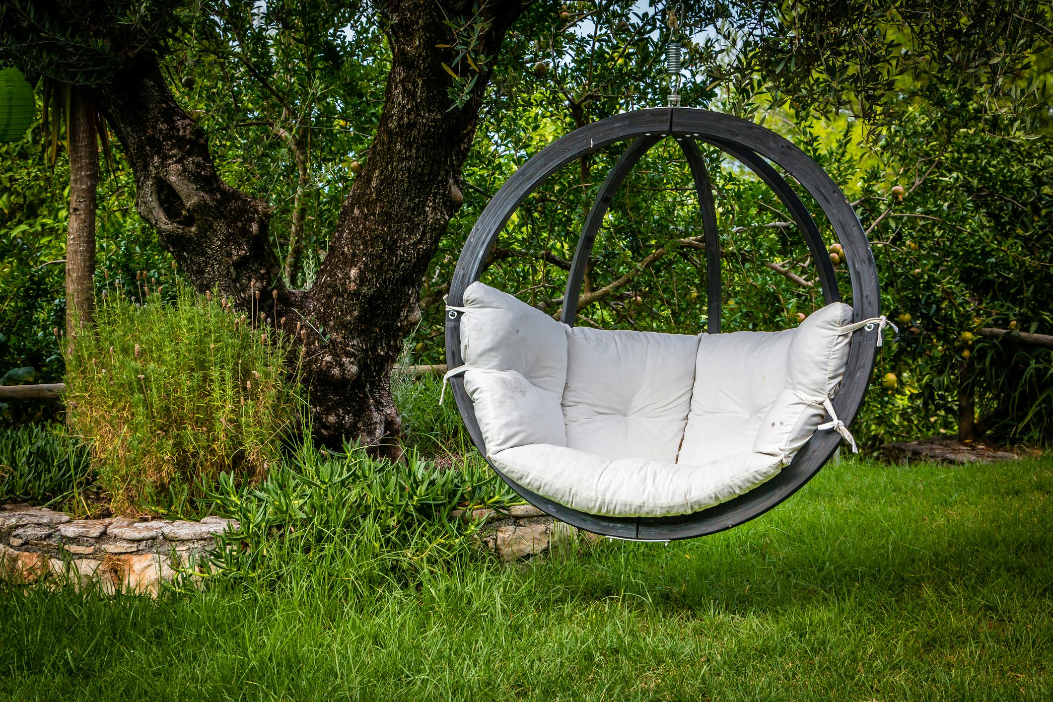 Single discount cocoon chair